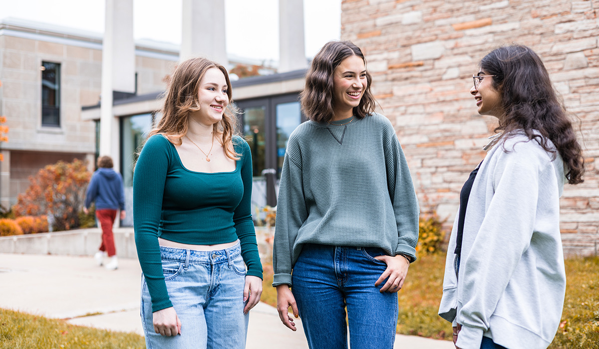 Student studying in the Grace Space