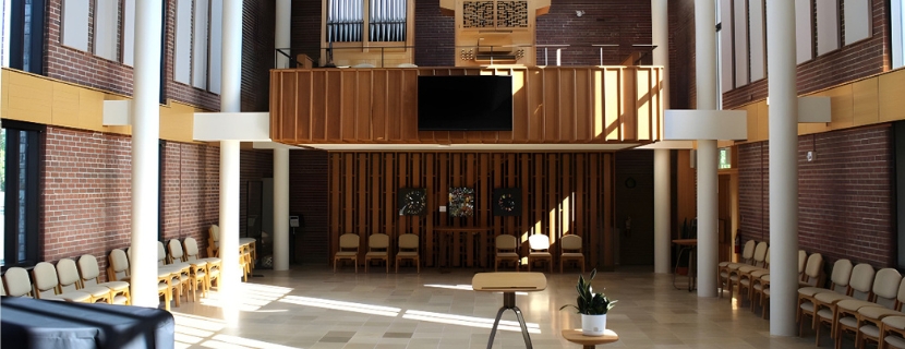 Photo of Keffer Memorial Chapel at Martin Luther University College